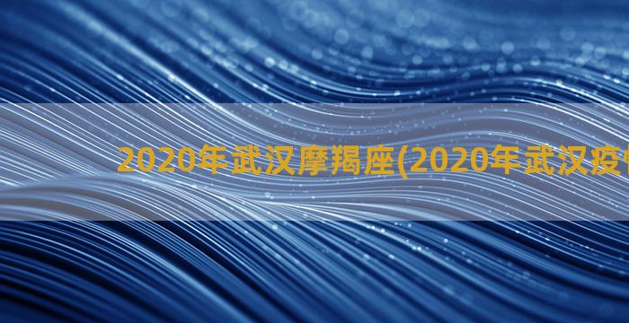 2020年武汉摩羯座(2020年武汉疫情回顾)